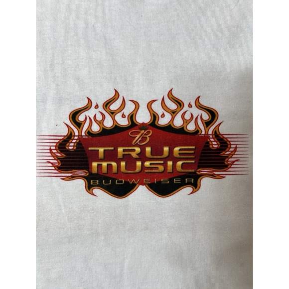 Vintage True Music Tour 2004 Budweiser Harley Davidson Graphic Tshirt Size XL - Picture 4 of 7